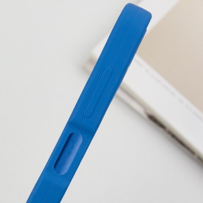 Чохол Silicone Cover Lakshmi Full Camera (AA) для Samsung Galaxy A16 4G/5G Синій / Navy blue