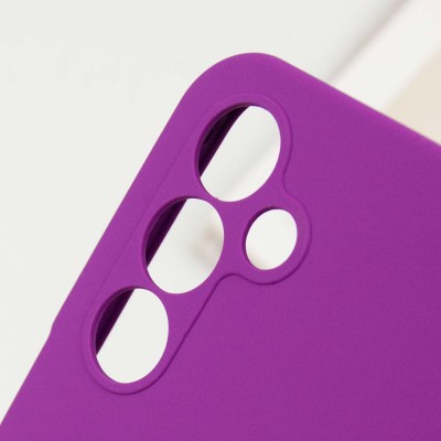 Чохол Silicone Cover Lakshmi Full Camera (AA) для Samsung Galaxy A16 4G/5G Фіолетовий / Purple