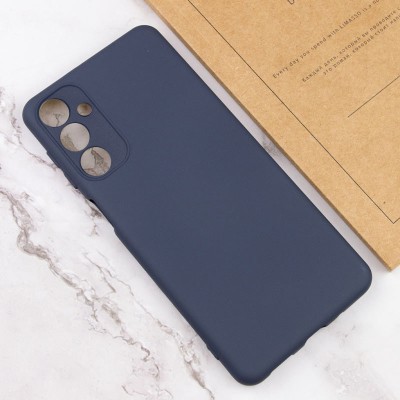 Чохол Silicone Cover Lakshmi Full Camera (AA) для Samsung Galaxy A23 4G Синій / Midnight Blue