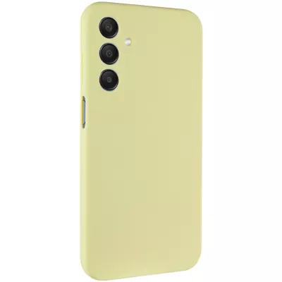 Чохол Silicone Cover Lakshmi Full Camera (AA) для Samsung Galaxy A25 5G Жовтий / Mellow Yellow