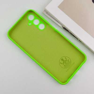 Чохол Silicone Cover Lakshmi Full Camera (AA) для Samsung Galaxy A25 5G Салатовий / Neon Green