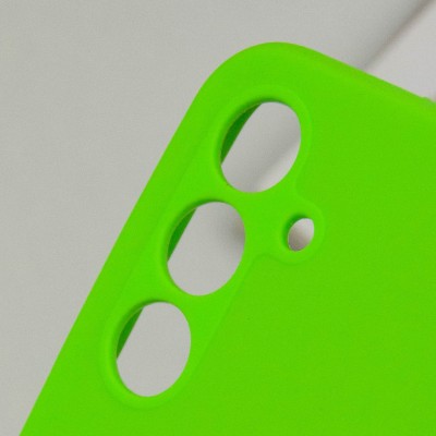 Чохол Silicone Cover Lakshmi Full Camera (AA) для Samsung Galaxy A25 5G Салатовий / Neon Green