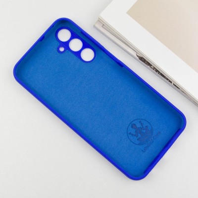 Чохол Silicone Cover Lakshmi Full Camera (AA) для Samsung Galaxy A25 5G Синій / Iris