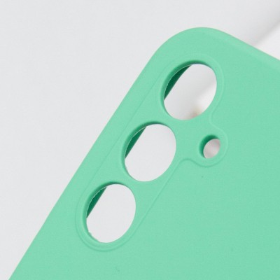 Чохол Silicone Cover Lakshmi Full Camera (AA) для Samsung Galaxy A26 5G Ментоловый / Mint Чохол Silicone Cover Lakshmi Full Camera (AA) для Samsung Galaxy A26 5G Ментоловый / Mint