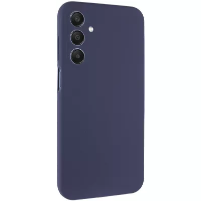 Чохол Silicone Cover Lakshmi Full Camera (AA) для Samsung Galaxy A26 5G Синій / Midnight Blue