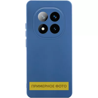 Чохол Silicone Cover Lakshmi Full Camera (AA) для Xiaomi Redmi A5 / Poco C71 Синій / Navy Blue