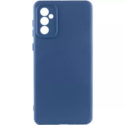 Чохол Silicone Cover Lakshmi Full Camera (AA) для Samsung Galaxy A36 5G Синій / Navy blue