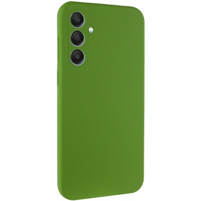 Чохол Silicone Cover Lakshmi Full Camera (AA) для Samsung Galaxy A54 5G Зелений / Dark green