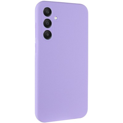 Чохол Silicone Cover Lakshmi Full Camera (AA) для Samsung Galaxy A55 Бузковий / Dasheen