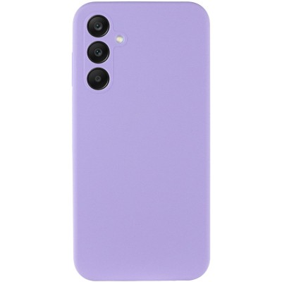 Чохол Silicone Cover Lakshmi Full Camera (AA) для Samsung Galaxy A55 Бузковий / Dasheen