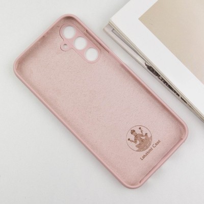 Чохол Silicone Cover Lakshmi Full Camera (AA) для Samsung Galaxy A55 Рожевий / Pink Sand