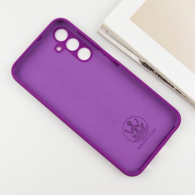 Чохол Silicone Cover Lakshmi Full Camera (AA) для Samsung Galaxy A55 Фіолетовий / Purple