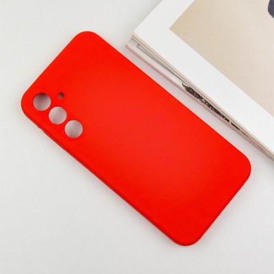 Чохол Silicone Cover Lakshmi Full Camera (AA) для Samsung Galaxy A55 Червоний / Red