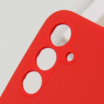 Чохол Silicone Cover Lakshmi Full Camera (AA) для Samsung Galaxy A55 Червоний / Red