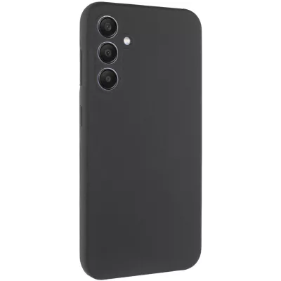 Чохол Silicone Cover Lakshmi Full Camera (AA) для Samsung Galaxy A55 Чорний / Black