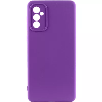 Чохол Silicone Cover Lakshmi Full Camera (AA) для Samsung Galaxy A56 5G Фіолетовий / Purple