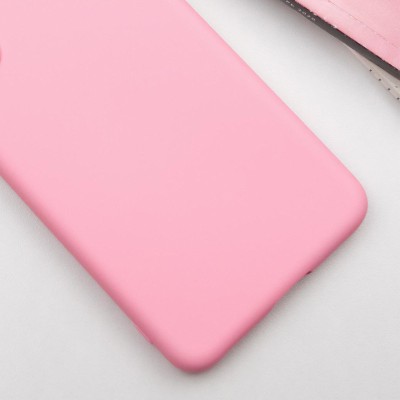 Чохол Silicone Cover Lakshmi Full Camera (AA) для Samsung Galaxy S21 FE Рожевий / Pink