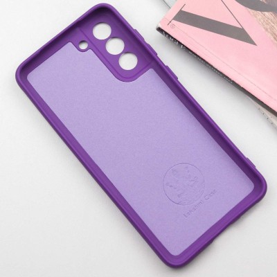 Чохол Silicone Cover Lakshmi Full Camera (AA) для Samsung Galaxy S21 FE Фіолетовий / Purple