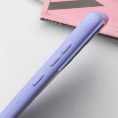 Чохол Silicone Cover Lakshmi Full Camera (AA) для Samsung Galaxy S22 Бузковий / Dasheen