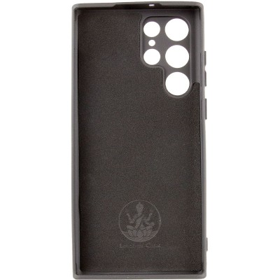 Чохол Silicone Cover Lakshmi Full Camera (AA) для Samsung Galaxy S24 Ultra Чорний / Black