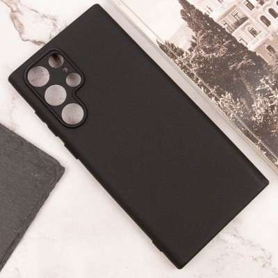 Чохол Silicone Cover Lakshmi Full Camera (AA) для Samsung Galaxy S24 Ultra Чорний / Black