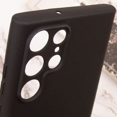 Чохол Silicone Cover Lakshmi Full Camera (AA) для Samsung Galaxy S24 Ultra Чорний / Black