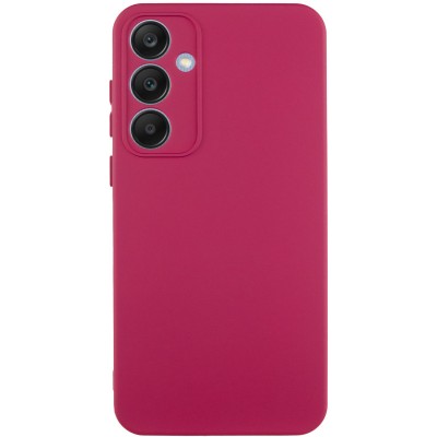 Чохол Silicone Cover Lakshmi Full Camera (AA) для Samsung Galaxy S24 Бордовий / Marsala