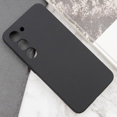 Чохол Silicone Cover Lakshmi Full Camera (AA) для Samsung Galaxy S24+ Чорний / Black
