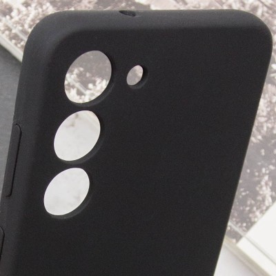 Чохол Silicone Cover Lakshmi Full Camera (AA) для Samsung Galaxy S24+ Чорний / Black