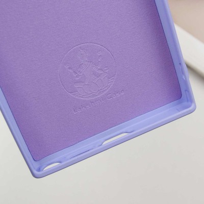 Чохол Silicone Cover Lakshmi Full Camera (AA) для Samsung Galaxy S25 Ultra Бузковий / Dasheen