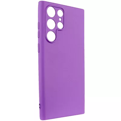 Чохол Silicone Cover Lakshmi Full Camera (AA) для Samsung Galaxy S25 Ultra Фіолетовий / Purple