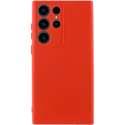 Чохол Silicone Cover Lakshmi Full Camera (AA) для Samsung Galaxy S25 Ultra Червоний / Red