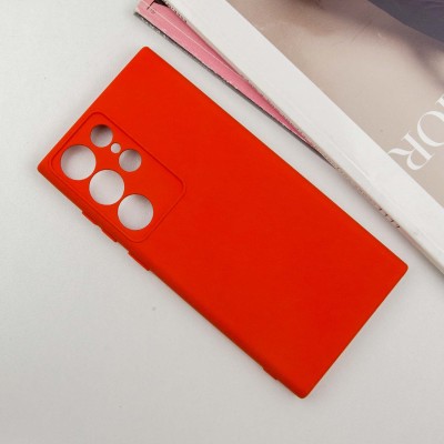 Чохол Silicone Cover Lakshmi Full Camera (AA) для Samsung Galaxy S25 Ultra Червоний / Red