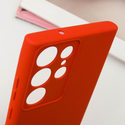 Чохол Silicone Cover Lakshmi Full Camera (AA) для Samsung Galaxy S25 Ultra Червоний / Red