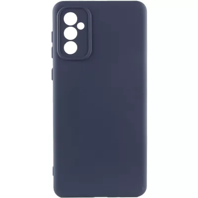 Чохол Silicone Cover Lakshmi Full Camera (AA) для Samsung Galaxy S25 Синій / Midnight Blue