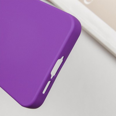 Чохол Silicone Cover Lakshmi Full Camera (AA) для Samsung Galaxy S25 Фіолетовий / Purple