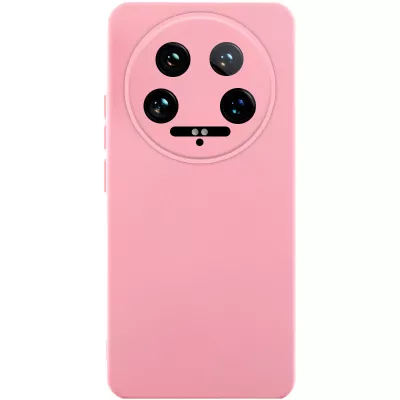 Чохол Silicone Cover Lakshmi Full Camera (AA) для Xiaomi 14 Ultra Рожевий / Pink