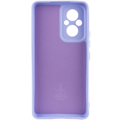 Чохол Silicone Cover Lakshmi Full Camera (AA) для Xiaomi Poco M5 Бузковий / Dasheen