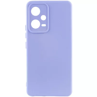 Чохол Silicone Cover Lakshmi Full Camera (AA) для Xiaomi Poco X5 5G / Note 12 5G Бузковий / Dasheen