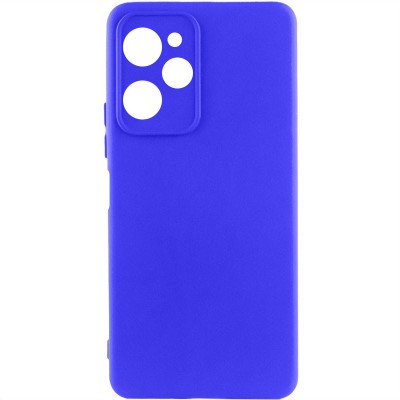 Чохол Silicone Cover Lakshmi Full Camera (AA) для Xiaomi Poco X5 Pro 5G Синій / Iris