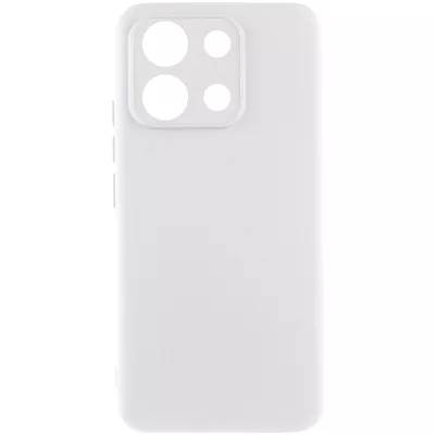 Чохол Silicone Cover Lakshmi Full Camera (AA) для Xiaomi Poco X6 Pro Білий / White