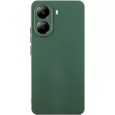 Чохол Silicone Cover Lakshmi Full Camera (AA) для Xiaomi Poco X7 Pro Зелений / Dark green