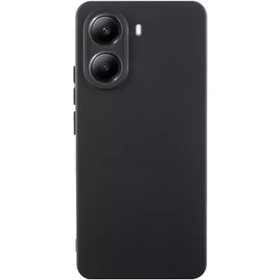 Чохол Silicone Cover Lakshmi Full Camera (AA) для Xiaomi Poco X7 Pro Чорний / Black