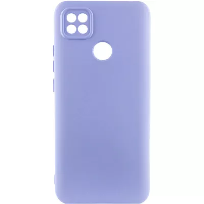 Чохол Silicone Cover Lakshmi Full Camera (AA) для Xiaomi Redmi 10A Бузковий / Dasheen