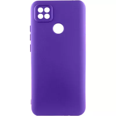 Чохол Silicone Cover Lakshmi Full Camera (AA) для Xiaomi Redmi 10A Синій / Iris