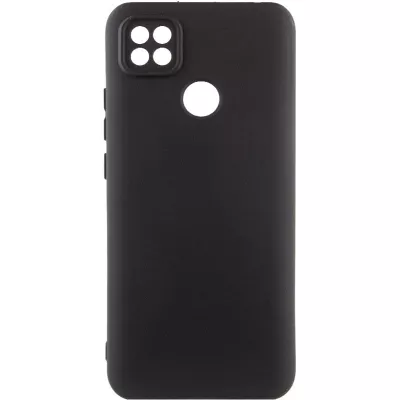 Чохол Silicone Cover Lakshmi Full Camera (AA) для Xiaomi Redmi 10A Чорний / Black
