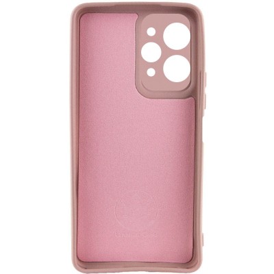 Чохол Silicone Cover Lakshmi Full Camera (AA) для Xiaomi Redmi 12 Рожевий / Pink Sand