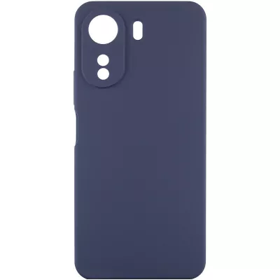 Чохол Silicone Cover Lakshmi Full Camera (AA) для Xiaomi Redmi 13C / Poco C65 Синій / Midnight Blue