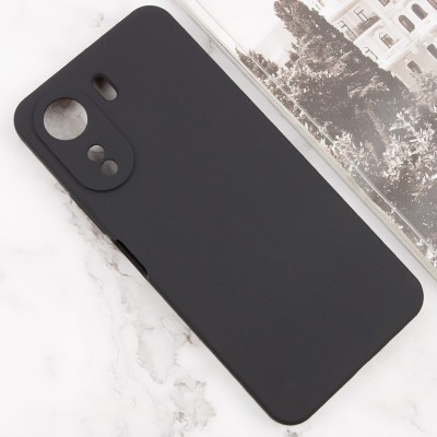 Чохол Silicone Cover Lakshmi Full Camera (AA) для Xiaomi Redmi 13C / Poco C65 Чорний / Black