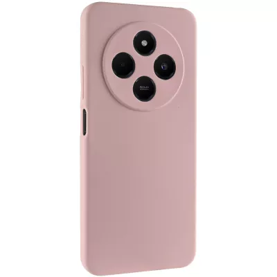 Чохол Silicone Cover Lakshmi Full Camera (AA) для Xiaomi Redmi 14C / Poco C75 Рожевий / Pink Sand